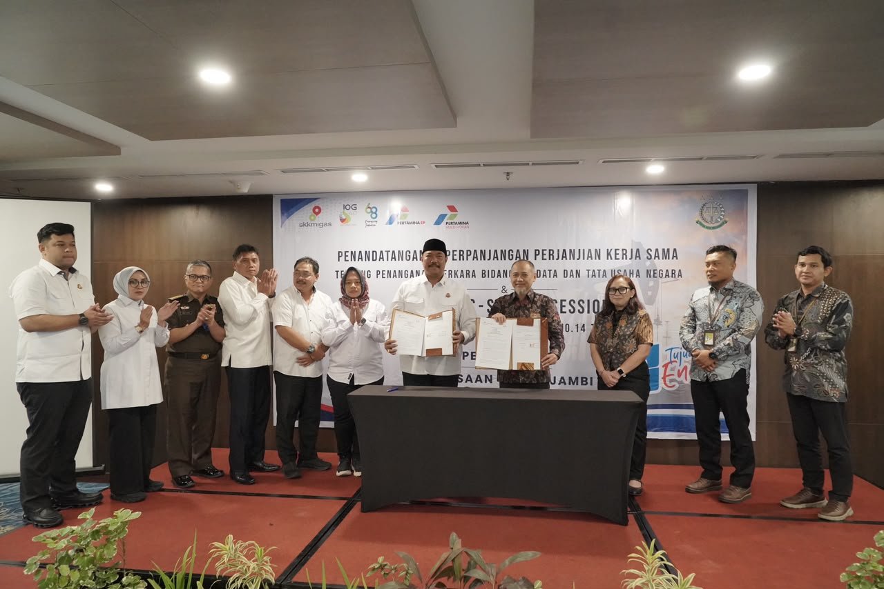 Kejati Jambi dan PT Pertamina EP Perpanjang Kerja Sama, Selamatkan Aset Negara Rp 36 Miliar